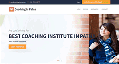 Desktop Screenshot of coachinginpatna.com